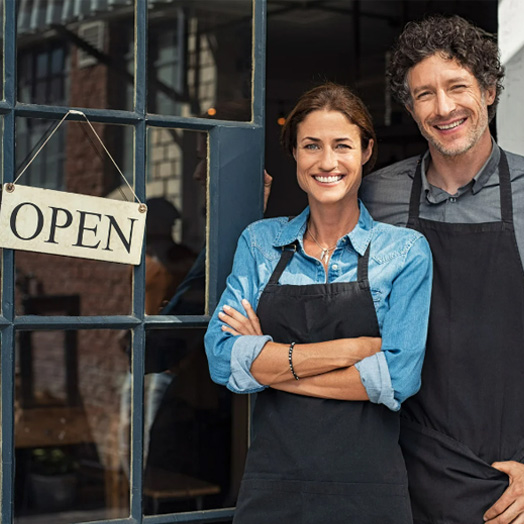 start up business open sign