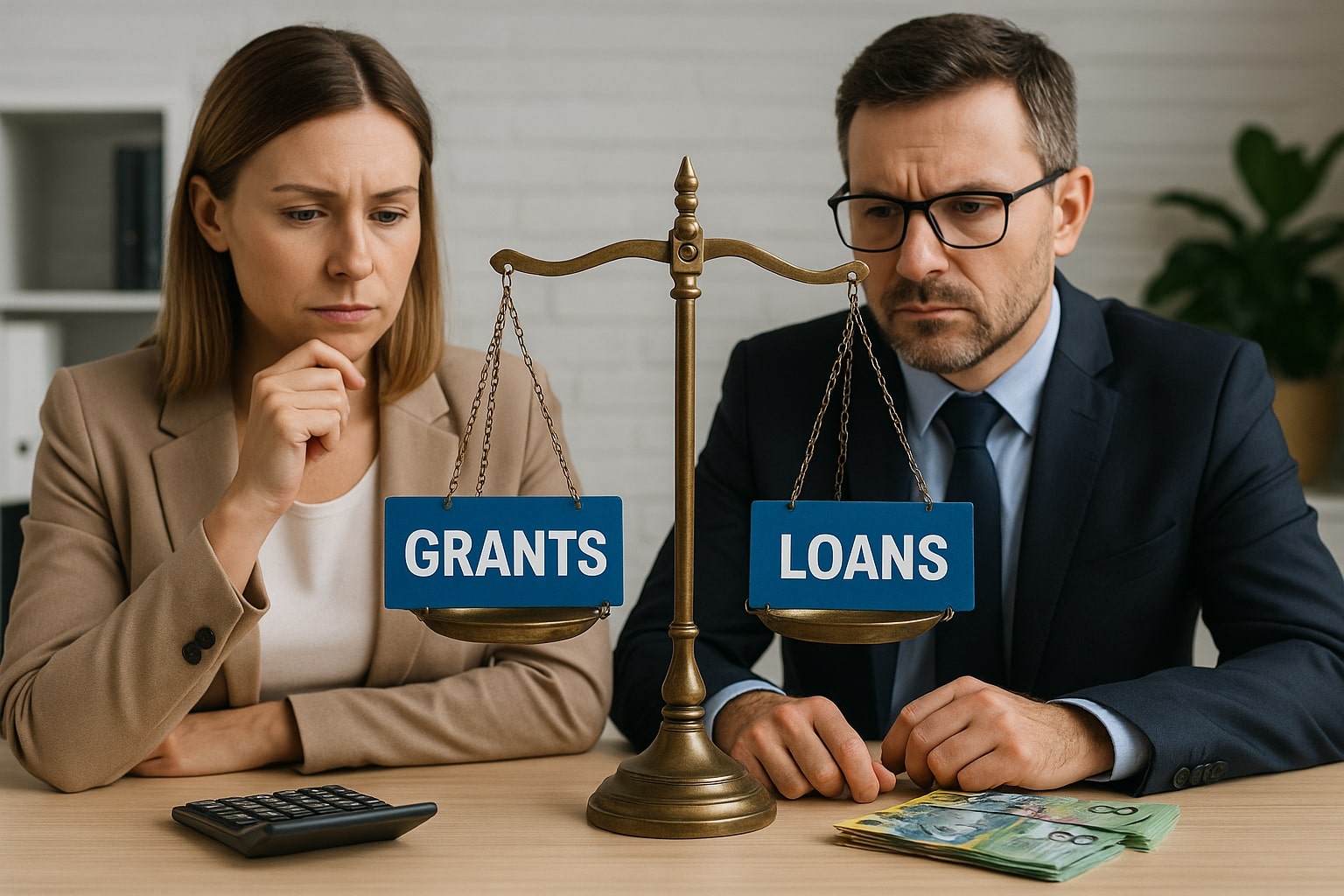 Small Business Grants vs. Loans in Australi